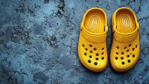 crocs amarillas